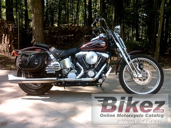 Big  1340 springer softail picture and wallpaper from Bikez.com